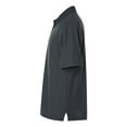 thumbnail image 6 of Harriton M105T Men's Tall Maverick CVC Pique Polo-Dark Charcoal-LT, 6 of 6