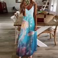 thumbnail image 3 of Jellyfish Ocean Style Design Sleeveless Dress Woman Fashion Long Dresses Women's Summer Suit Dress 2025, 3 of 7