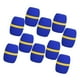 thumbnail image 5 of 20 Piezas de Esponja para Micrófonos Protectores de Parabrisas de Micrófono Cubre Azul + Negro, 5 of 9