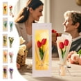 thumbnail image 1 of Set de regalo de ramos de flores de jabón luminoso con luces LED - Rosas conservadas para el Día de la Madre, cumpleaños, San Valentín, profesores y mujeres, 1 of 6