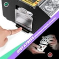 thumbnail image 4 of Automatic Card Shuffler-Battery&USB Powered Electric Shuffler-Tournament Use for Classic Poker & Trading Card Games for Family Game Night or Casino - 1-4 Decks, 4 of 8