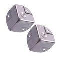 thumbnail image 1 of unbranded 4Ud Protector De Esquinas De Caja Y Escritorio En Inoxidable Plata, 1 of 8