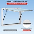 thumbnail image 4 of QinaQin 36 x 24 Inch Concession Window, Aluminum Food Truck Service Window with Sliding Screen Windows, 4 of 7