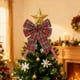 thumbnail image 1 of Decoración Navideña con Lazo a Cuadros | Cinta Navideña Verde y Roja | Tela de Poliéster de 23 X 18 Cm | Adorno para Árbol con Lazo para Envolver Regalos | Decoración Navideña Festiva para Regalos, M, 1 of 6