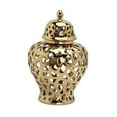 thumbnail image 1 of Tarro de cerámica moderno para jengibre, tarro de con tapa, tarro de , adornos decorativos, Universal para comedor, oficina, Zulema Tarro de jengibre de cerámica, 1 of 8