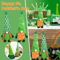 thumbnail image 2 of Décoration de la Saint-Patrick Poupée Sans Visage Verte, 2 of 6