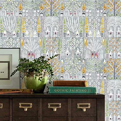 RoomMates Papier Peint Persan Ikat Autocollant