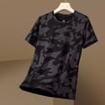 thumbnail image 4 of ZVNAΖH Men's Camo T-Shirt – Summer Short Sleeve Crewneck Base Layer Tee Shirt, for Workout & Everyday Use, Available in Big & Tall, M-5XL, 4 of 5