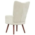 thumbnail image 6 of vidaXL Relaxing Chair Cream White Velvet, 6 of 6