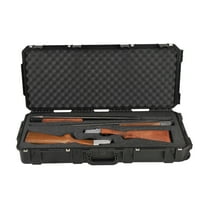 SKB Cases iSeries 3614 Hard Exterior Double Custom Breakdown Shotgun Case, Black