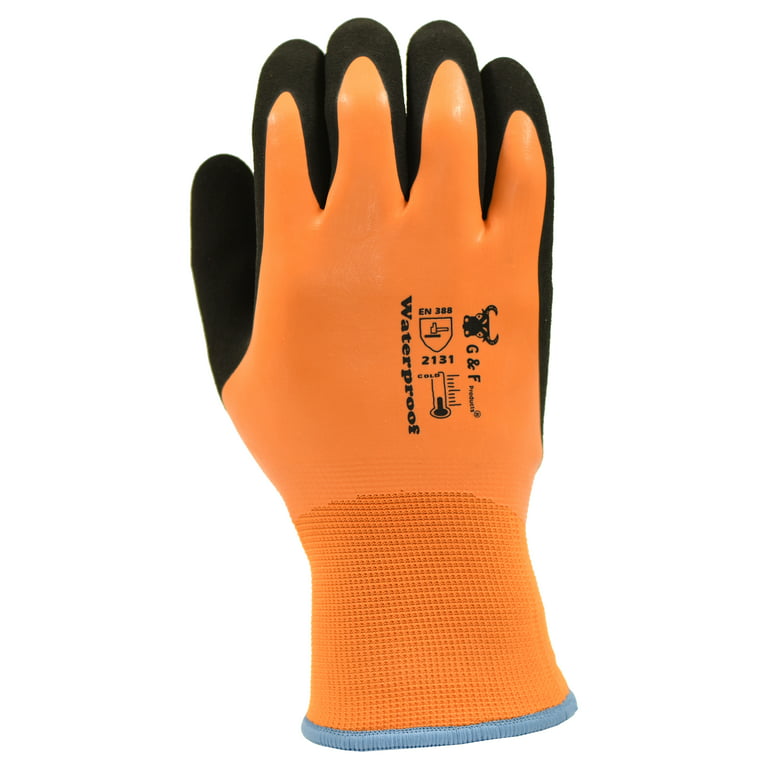 Mens Double Coated Work Gloves XL