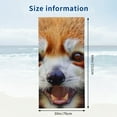 thumbnail image 3 of Cute Microfiber Beach Towel for Adult Quick Dry Sand Free Lightweight Oversized Ultra Soft Skin-Friendly Swim Pool Travel Picnic Shower Bath Towel Blanket, 3 of 8