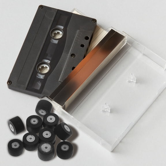 BESTOYARD 10Pcs Pinch Roller for Audio and Radio Tape Recorder Stable Wear Resistant