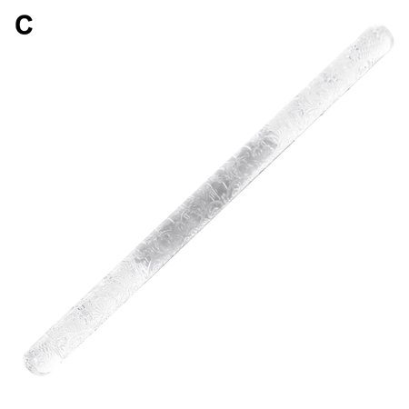 

Trayknick Acrylic Embossing Rolling Pin Fondant Sugar Craft Cake Baking Decorating Tool