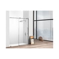 thumbnail image 2 of Elegant Kitchen & Bath SD101-6076BNK Tempered Glass & Metal Shower Door, Brushed Nickel, 2 of 8