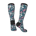 thumbnail image 5 of Lsque Lilies Flowers Printed Crew Socks Men's Women's LightWeight Thin Casual Calf Socks ,Knee High Socks,Cotton Socks, 5 of 9