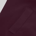 thumbnail image 7 of XPMWRP Women's Oversized Zip Up Hooded Jacket Solid Color Long Sleeved Casual Coats Winter Warm Trendy Mid Length Jacket Red XXXXL, 7 of 7