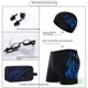 thumbnail image 4 of Bañador cómodo de secado rápido con estampado de fuego para hombre, gafas de natación, gorro de natación adecuado para baños en aguas termales, 4 of 4