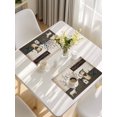 thumbnail image 5 of Bless OurHome Placemats Set of 6, Farmhouse Pots Texas Stars Retro Wooden Plank Placemats for Dining Table, Place Mats for Kitchen Tabletop, Waterproof Wipeable Dining Table Mats Set, 5 of 9