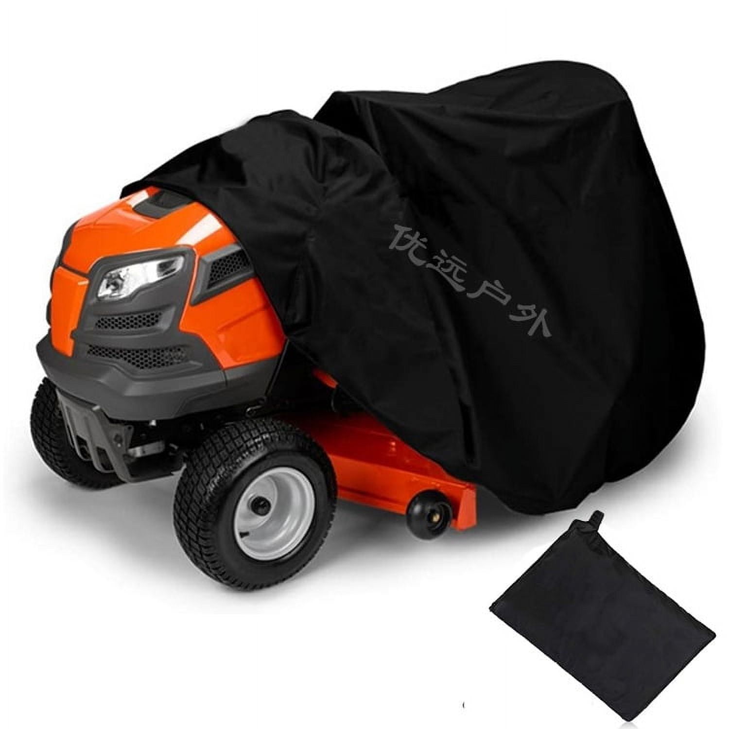 Nogis Lawn Mower Cover, Heavy Duty Oxford&Plastic Cover 100%  Waterproof，Outdoor Sun Snow Uv Rain Dust Protection，Universal Fit  (191*50*100CM或76 x 20 x