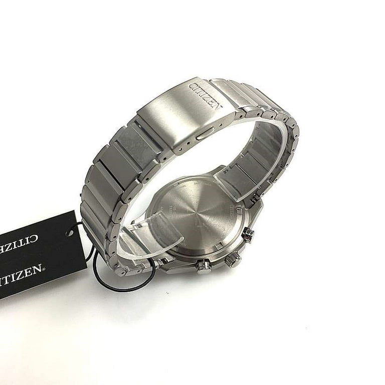 Men\'s Citizen Eco-Drive Super Titanium Chronograph Watch AT2530-85A