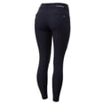 thumbnail image 1 of B Vertigo Davina Women's Mid-Rise Breathable Knee Patch Breeches with Phone Pockets, 1 of 8