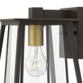 thumbnail image 2 of 2106KZ Hinkley Lighting Walker - One Light Outdoor Mini Wall Mount in Transitional and Craftsman Style - 7.25 Inches Wide by 9.5 Inches High-Buckeye, 2 of 6