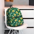 thumbnail image 6 of Haiem Tropical Fruit Lightweight Backpack for School, Classic Basic Water Resistant Casual Daypack for Travel with Bottle Side Pockets, 6 of 7