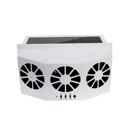 CieKen The Third Generation Automobile Solar Cooling Fan Air Circulator Ventilation Fan