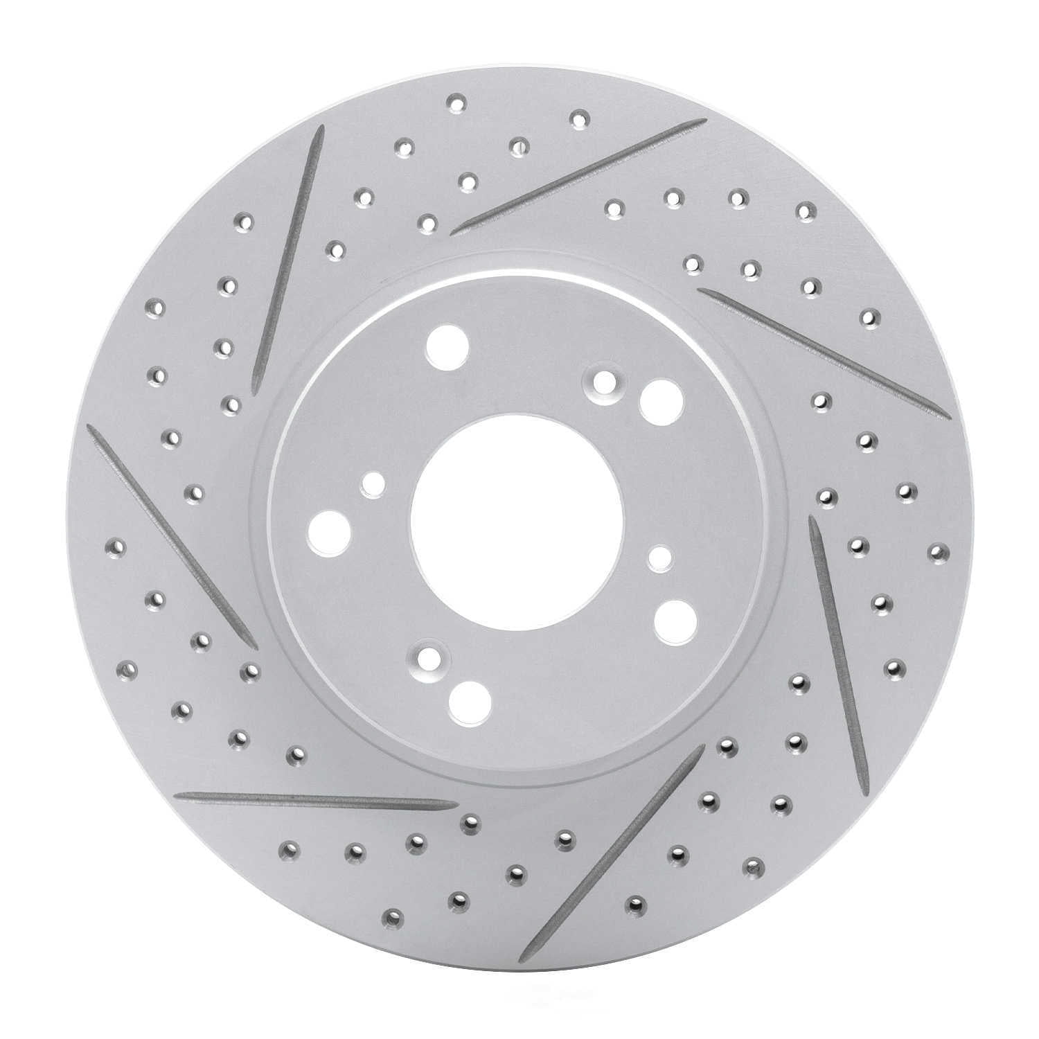 Dynamic Friction Company 830-59042L DFC Geoperformance Rotor - Drilled and Slotted