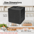 thumbnail image 5 of Espresso Machine Cover – Heavy Duty, Heat Resistant & Waterproof Protective Coffee Machine Cover, Universal Fit for Most Home Espresso Machines, 5 of 6