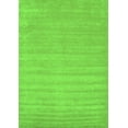 thumbnail image 1 of Ahgly Company Indoor Rectangle Solid Green Modern Area Rugs, 6' x 9', 1 of 1