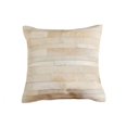 thumbnail image 1 of 676685000576 Naturel 18 x 18 Po. Coussin Turin Madrid - Naturel, 1 of 2