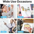 thumbnail image 3 of Dry Erase Markers, Shuttle Art 25 Pack 19 Colors with 6 Black Whiteboard Markers,Fine Tip Dry Erase Markers for Writing on Dry-Erase Boards, Calender, Office, 3 of 7