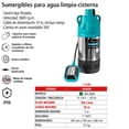 thumbnail image 4 of Bomba Electrica 127V 60hz Sumergible Multietapas 1.2 Hp Iusa 618450, 4 of 5