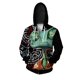 thumbnail image 2 of Sudadera con capucha y sudaderas con estampado de reptiles elegantes Ropa informal y versátil para hombre Sudadera con capucha cómoda Sudadera con capucha para hombre, 2 of 5