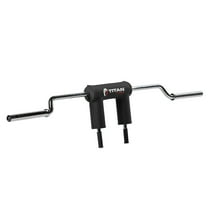 Titan Fitness Rackable Safety Squat Bar, Cambered Safety Squat Barbell with 5" Drop, Olympic Weight Sleeves Rated 1,500 LB