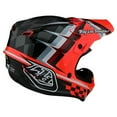 thumbnail image 4 of Troy Lee Designs SE4 Polyacrylite Warped MIPS Men's Off-Road Motorcycle Helmet - Red / Large, 4 of 4