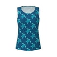 thumbnail image 6 of Sigee Cute Turtle for Women's Workout Tank Top,Running Tank Tops,Sleeveless Gym ClothesXX-Large, 6 of 8