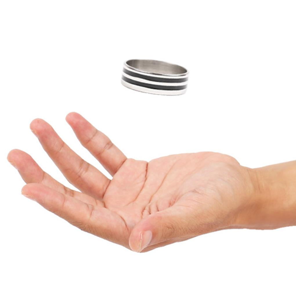 DTOWER Floating Ring Trick Props Invisible Magician Ring Joke