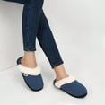 thumbnail image 6 of Ecetana Warm Knit House Slippers for Women Comfy Lined Slippers with Memory Foam, 6 of 6