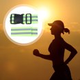 thumbnail image 1 of KONTONTY 2Pack Reflective Straps for Running Adjustable Safety Belt made of Synthetic Material, 1 of 7