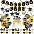thumbnail image 1 of Decoración de globos para fiesta de graduación 2023 (incluye espiral), felicitaciones por la decoración de pancartas de graduación, felicitaciones por los suministros para la fiesta de graduación Deco, 1 of 5