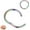 Rainbow, variant on Hinged Nose Rings Hoops - 316L Surgical Steel Seamless Nose Piercing Jewelry Septum Clicker Lip Rings Cartilage Helix Daith Conch Tragus Rook Gold/Silver/Black/Rose Gold/Blue/Rainbow