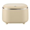 thumbnail image 1 of Press-Type Desktop Small Trash Can with Lid,Small Storage Bucket Tiny Desktop Waste Garbage Bin, 1 of 5