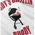thumbnail image 5 of Daddys Grilling Buddy Fathers Day Toddler Boy Girl T Shirt Infant Toddler Brisco Brands 18M, 5 of 6