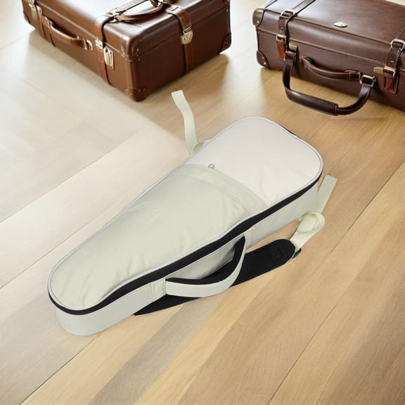 LOLIPPYY Thick Padding Guitar Gig Bag Acoustic Guitar Accessories Beige Fabric 1Pack