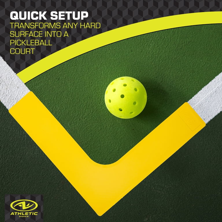 Athletic Works Pickleball Court 12-Piece Marking Kit photo 5