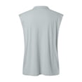 thumbnail image 5 of Men's Sleeveless T Shirt Casual Solid Holiday Shirts Casual Vest Tops Sports Garment Mens Vest Long Sleeve T Shirts for Men Pack Large Tall T Shirts Tops for Men Loose Fit Mens Shirts Packs 2xl Tall, 5 of 5