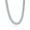 Silver, variant on Men's 14MM Miami Cuban Chain Necklaces | Stainless Steel Chain Necklace | Men's Trendy Necklaces | Fine Link Chain Necklaces